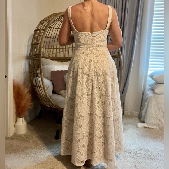 Azazie Atelier Charlotte White Maxi Dress - Picture 9 of 12